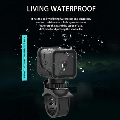 Portable WiFi Waterproof Sports Mini Camera (1080P HD)-4