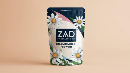 Dried Chamomile Flowers 100gm, Naturally Fragrant, Organic, Loose whole flower, for Herbal Tea, Baki