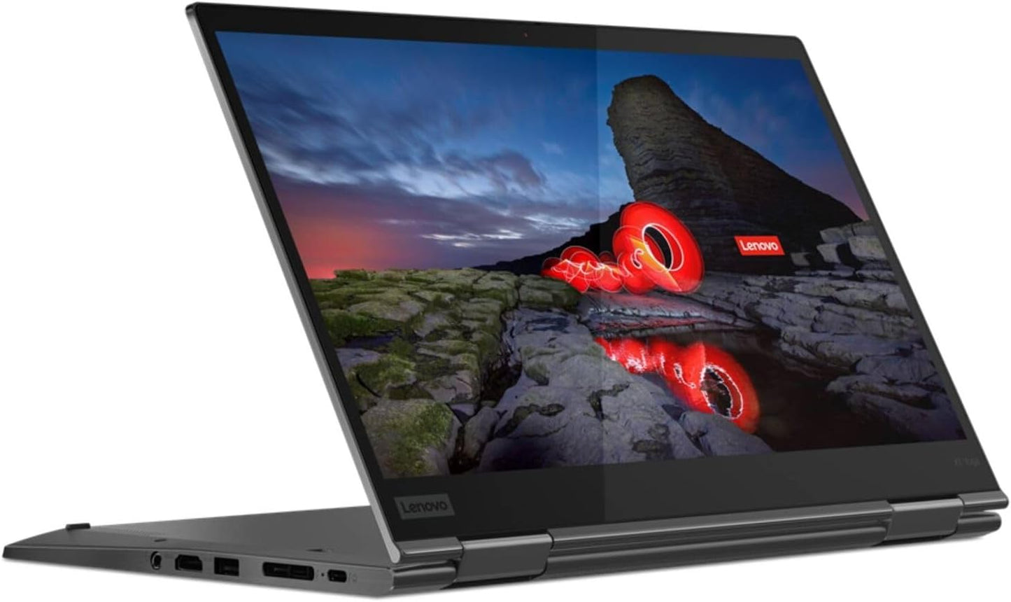 Lenovo ThinkPad X1 Yoga Gen 5 20UB001FUS 14" Touchscreen 2 in 1 Notebook - 1920 x 1080 - Core i5 i5-10210U - 8 GB RAM - 256 GB SSD - Iron Gray - Windows...