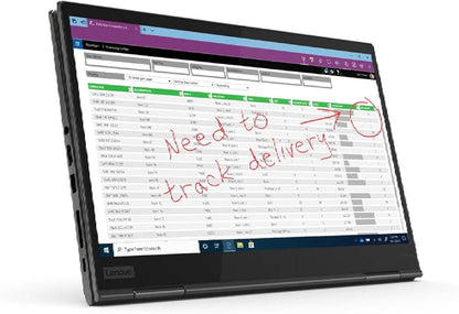 Lenovo ThinkPad X1 Yoga Gen 5 20UB001FUS 14" Touchscreen 2 in 1 Notebook - 1920 x 1080 - Core i5 i5-10210U - 8 GB RAM - 256 GB SSD - Iron Gray - Windows...