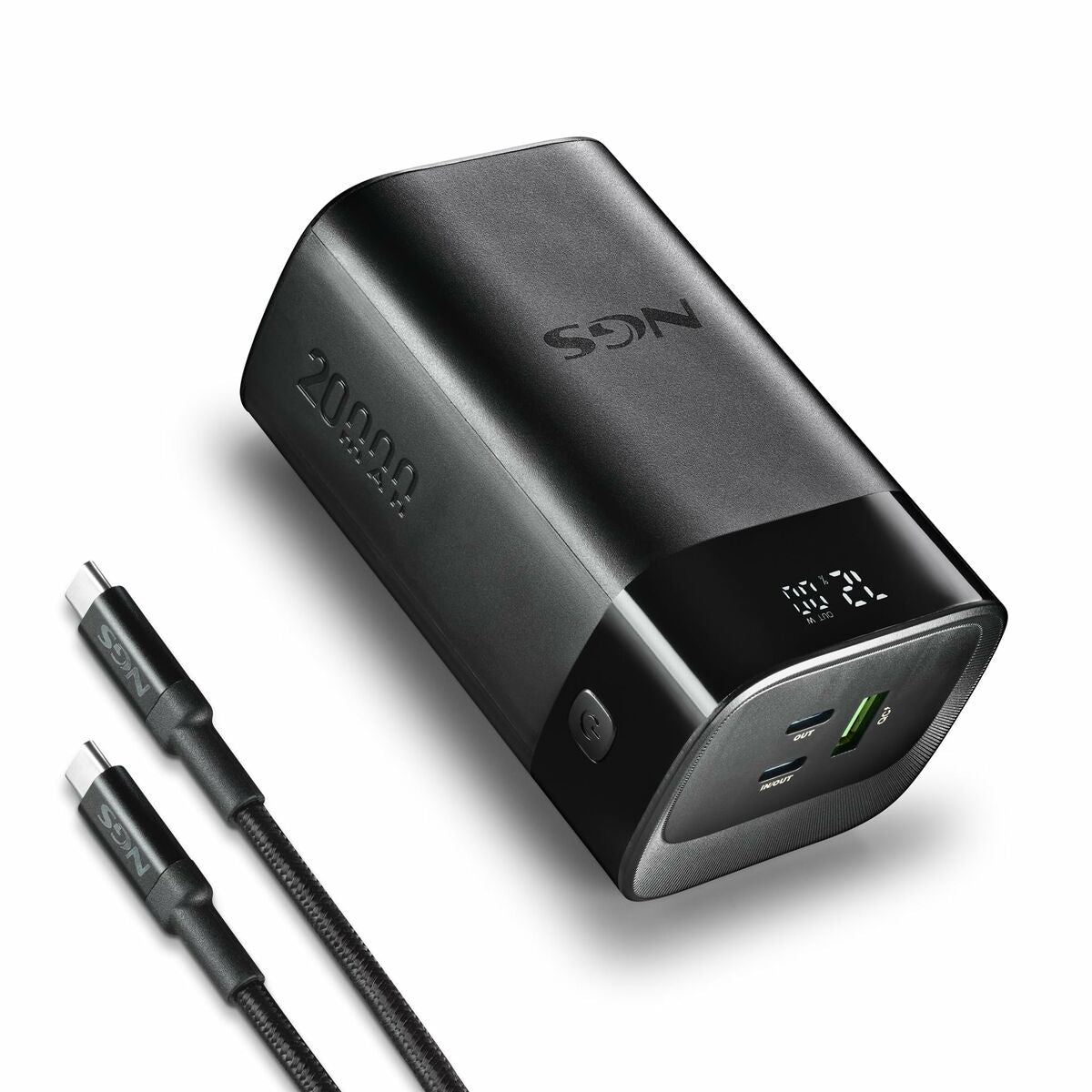 Powerbank NGS NGS TWIX20 Black 20000 mAh-1