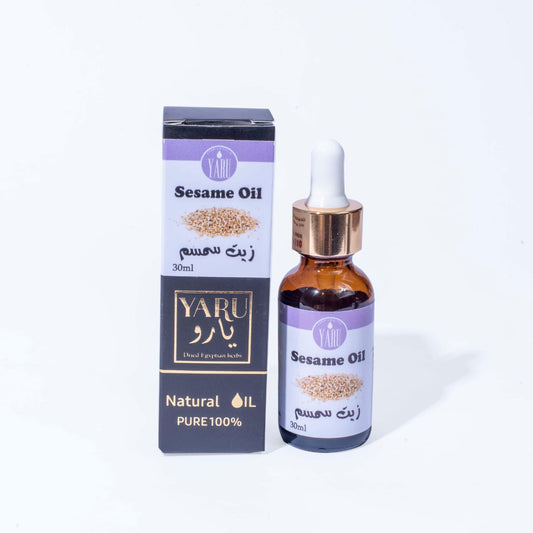 Natural Sesame Oil by Yarrow - for Cooking, Hair, Body, and Face - 30 ml